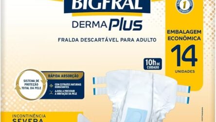 Fralda Bigfral Derma Plus Econômica XG – conforto, proteção e economia